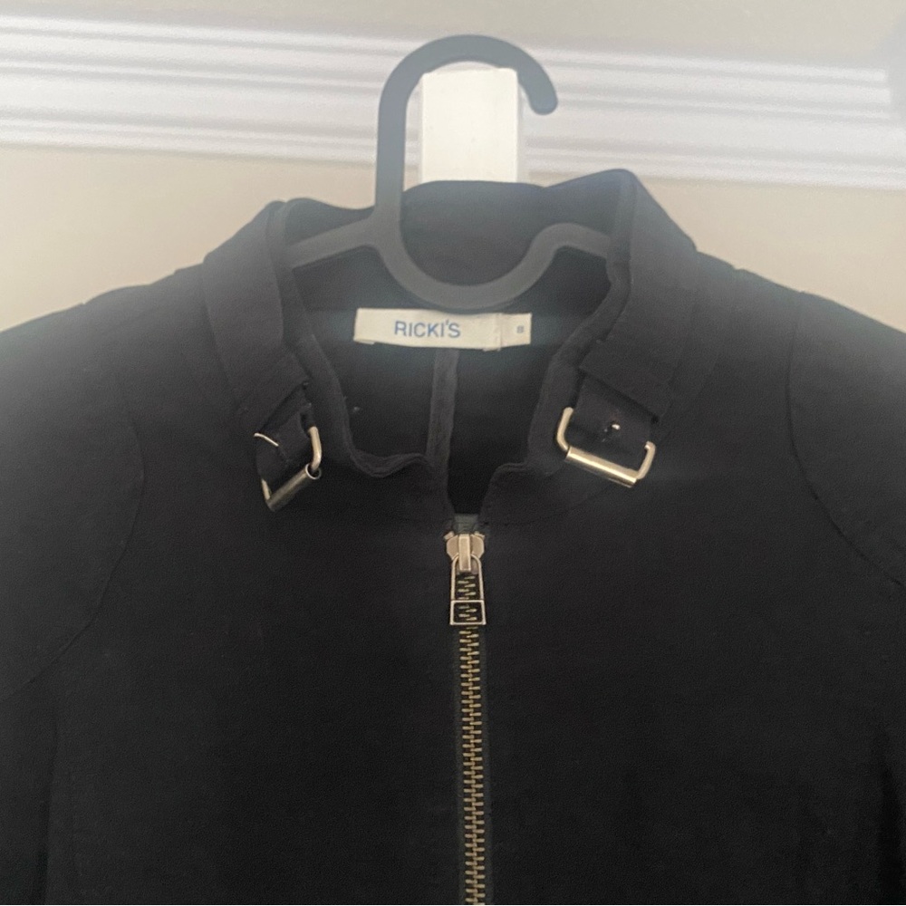 nylon moto jacket - Picture 4 of 6